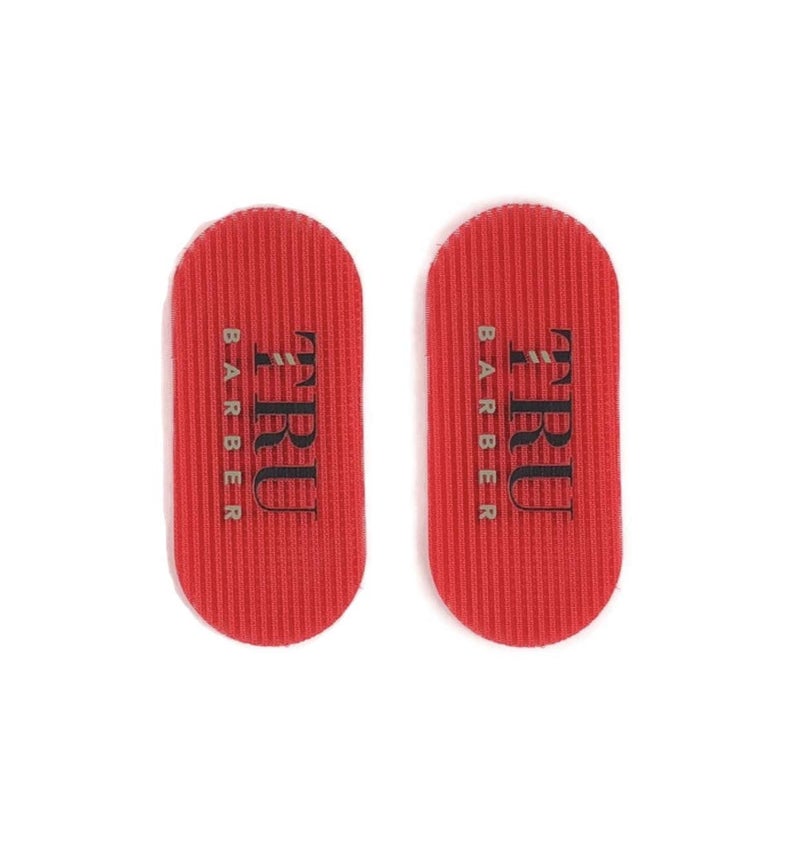 TRU BARBER HAIR GRIPPERS Â® 3 COLORS BUNDLE PACK 6 PCS for Men and Women - Salon and Barber, Hair Clips for Styling, Hair holder Grips (Red/White/Black) - Image 4